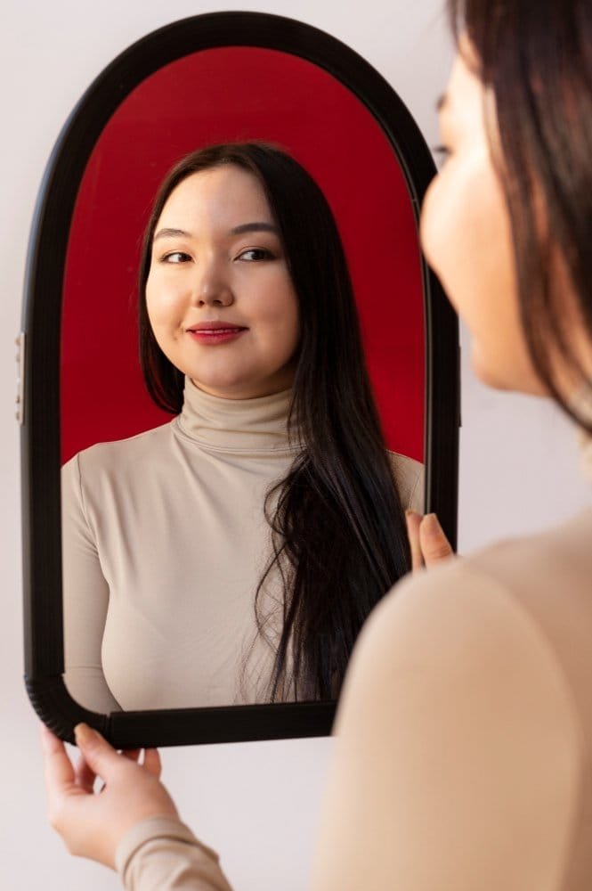 creative portrait young adult