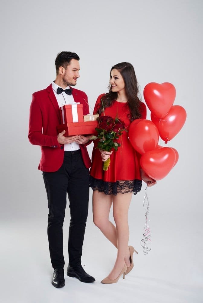 shot valentines day concept